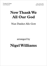 Now Thank We All Our God (Nun Danket) P.O.D. cover